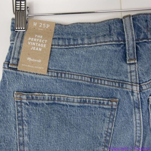 The Petite Perfect Vintage Jean in Banner Wash, size P25 - Picture 11 of 15